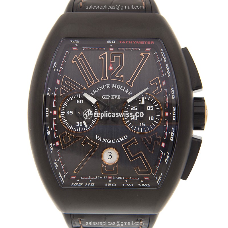 Franck Muller V 45 CC DT TT NR BR(5N) VANGUARD Automatic Stainless Steel