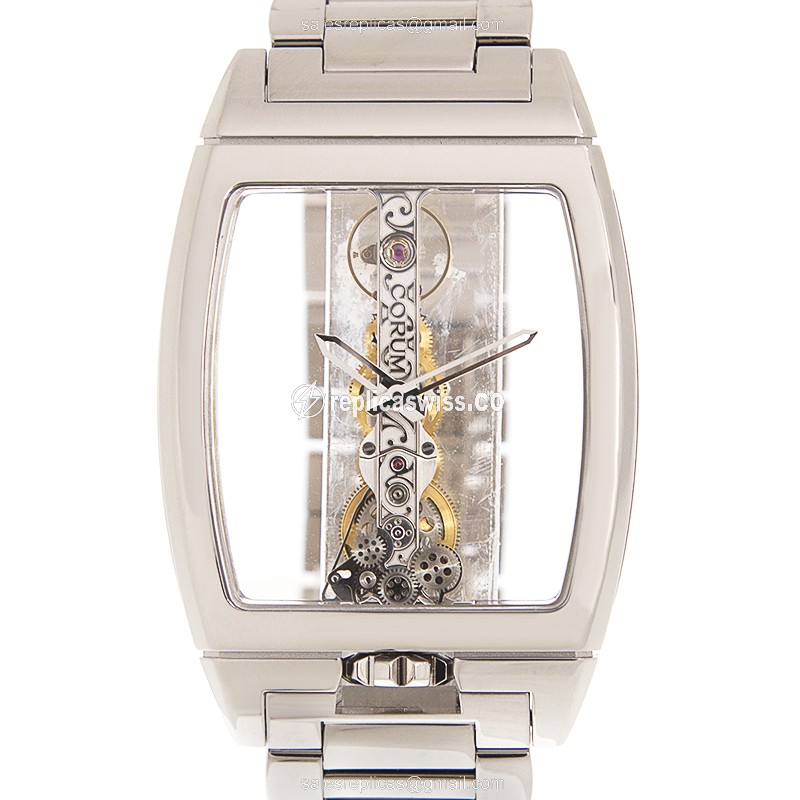 Corum 113.160.59/V100 0000 BRIDGE Manual Wind 18kt White Gold