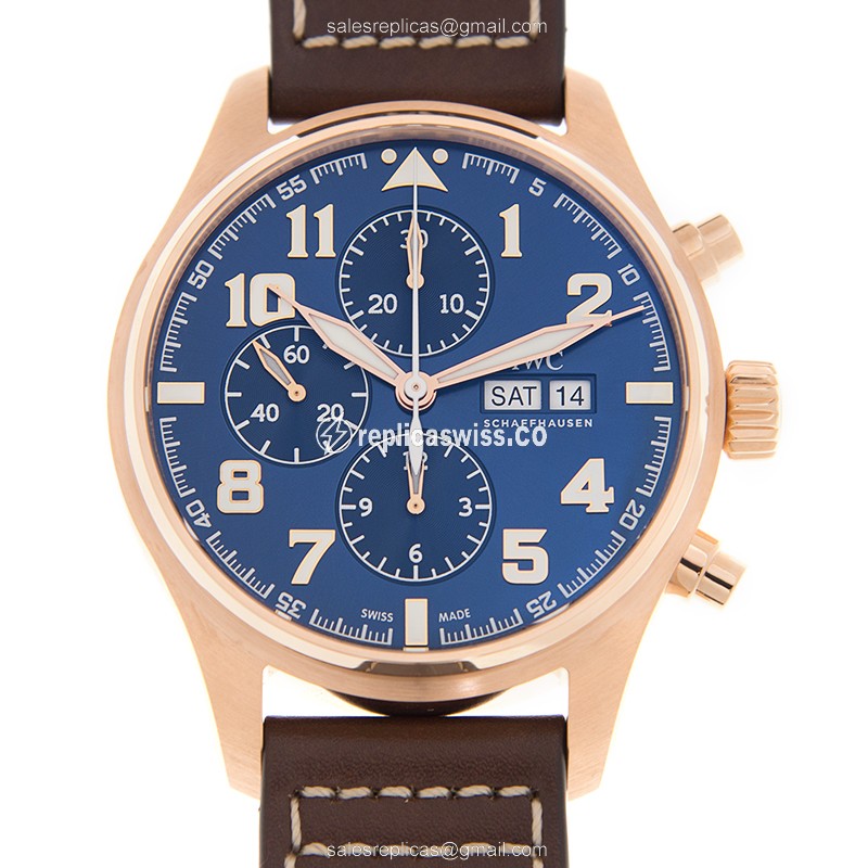 IWC IW377721 PILOTS Automatic 18kt Rose Gold