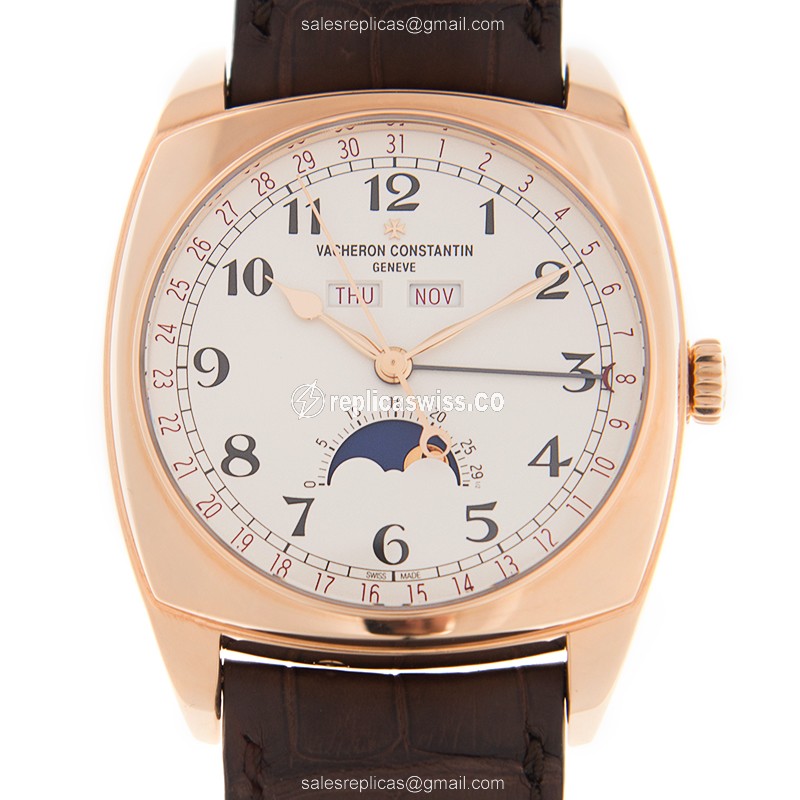 Vacheron Constantin 4000S/000R-B123 HARMONY Automatic 18kt Rose Gold