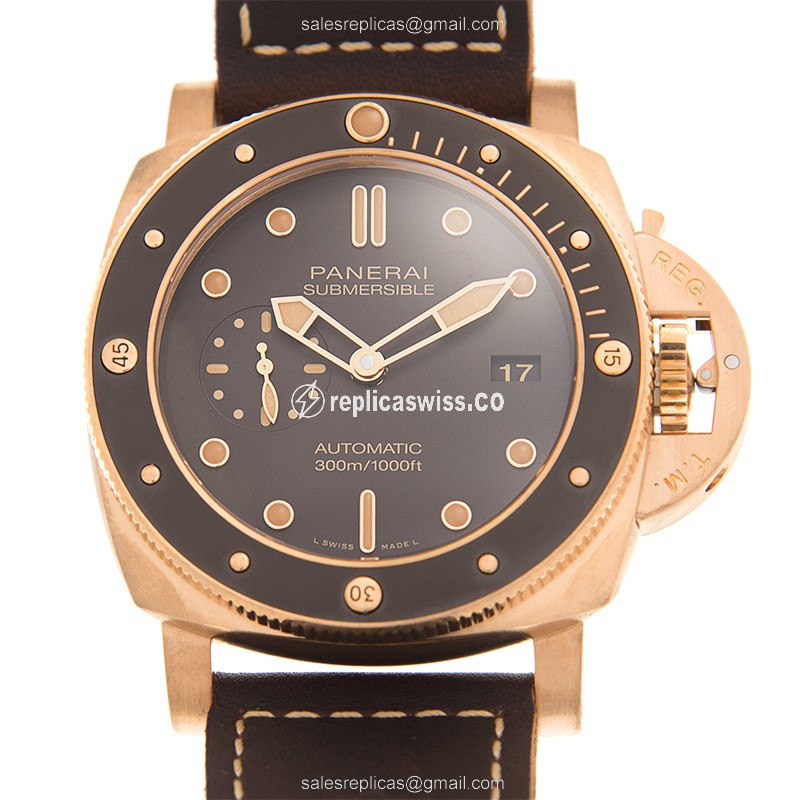 Panerai PAM00968 SUBMERSIBLE Automatic Bronze