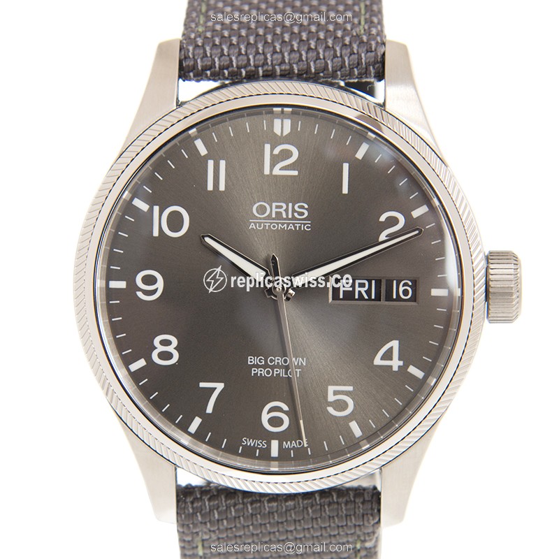 Oris 752 7698 4063 (5 22 17 FC) BIG CROWN PROPILOT Automatic Stainless Steel