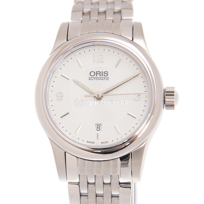 Oris 561 7650 4031( 8 14 61) CLASSIC DATE Automatic Stainless Steel