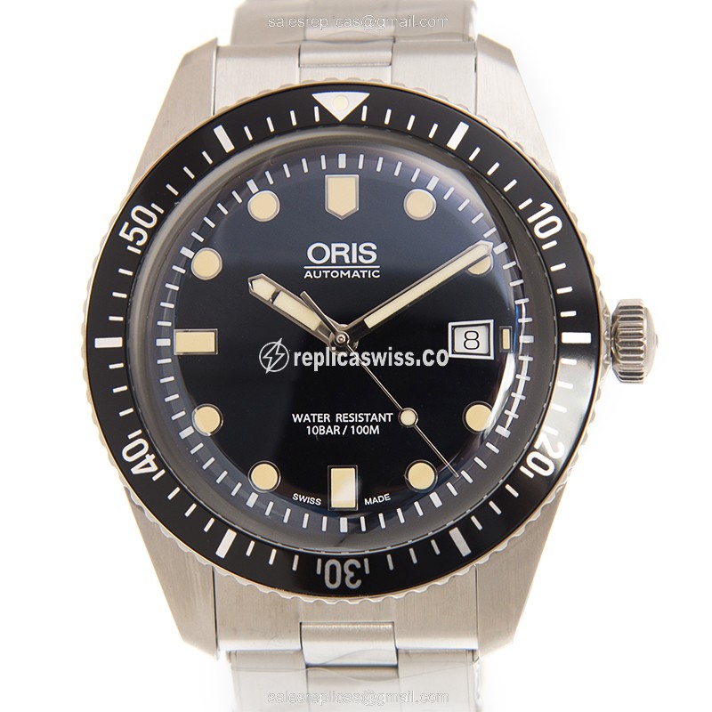 Oris 01 733 7720 4054-07 8 21 18 DIVERS Automatic Stainless Steel