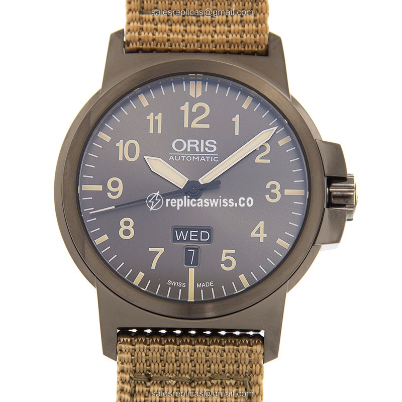 Oris 735 7641 4263 (5 22 22 G) AVIATION Automatic Stainless Steel