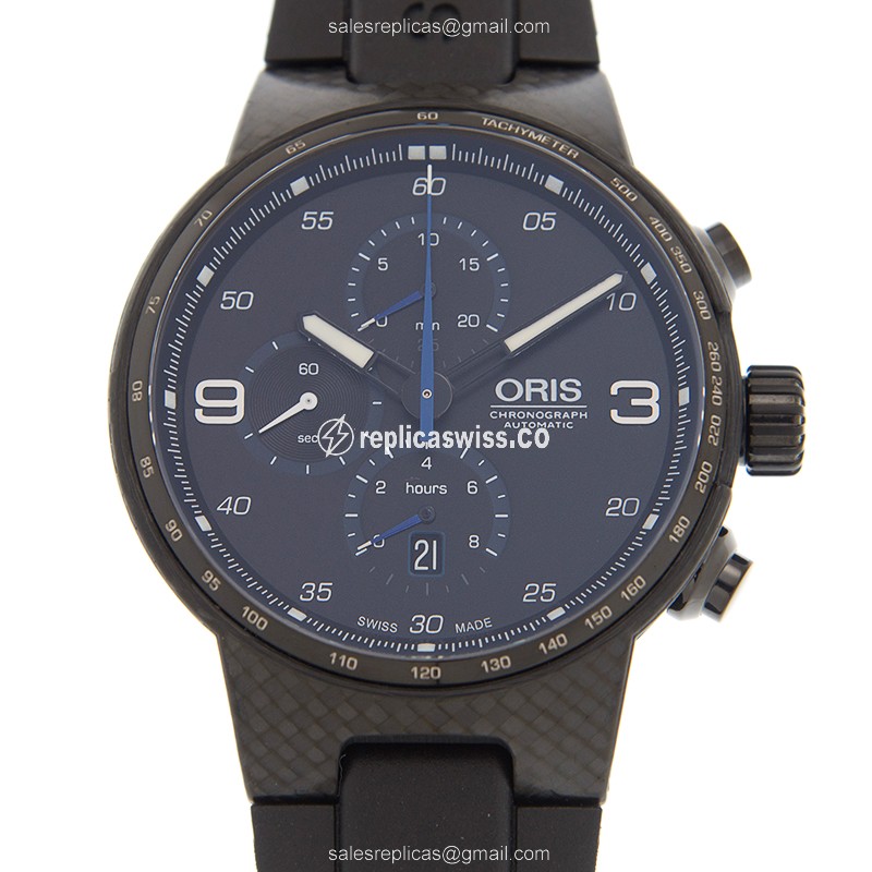 Oris 674 7725 8764 (4 24 50 BT) MOTOR SPORT Automatic PVD Titanium