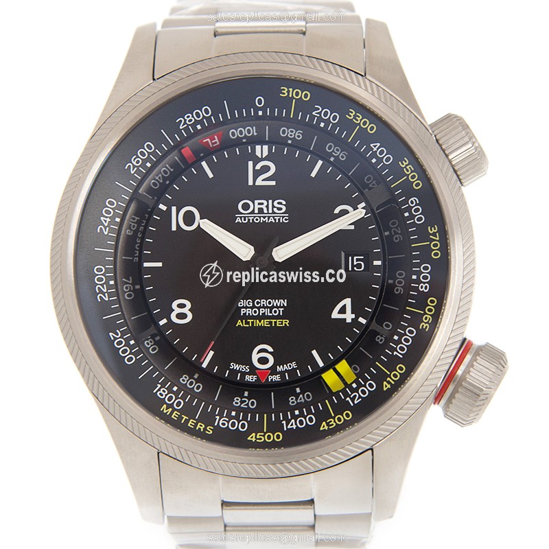 Oris 733 7705 4164 (8 23 19) AVIATION Automatic Stainless Steel