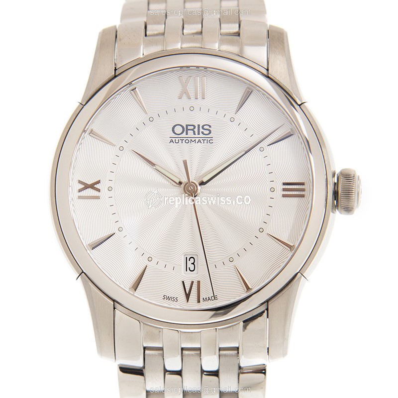 Oris 733 7670 4071 (8 21 77) CLASSIC DATE Automatic Stainless Steel