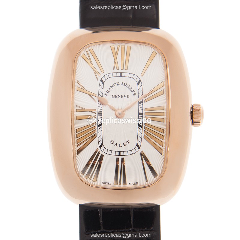 Franck Muller 3002 M QZ REL R (5N) LADIES COLLECTION Quartz 18kt Rose Gold