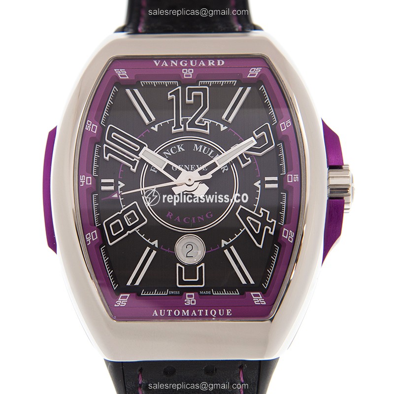 Franck Muller V 45 SC DT RACING (AC.VL) VANGUARD Automatic Stainless Steel