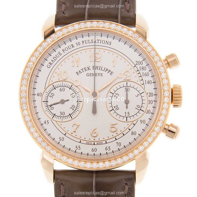 Patek Philippe 7150/250R-001 COMPLICATIONS Manual Wind 18kt Rose Gold & Diamonds