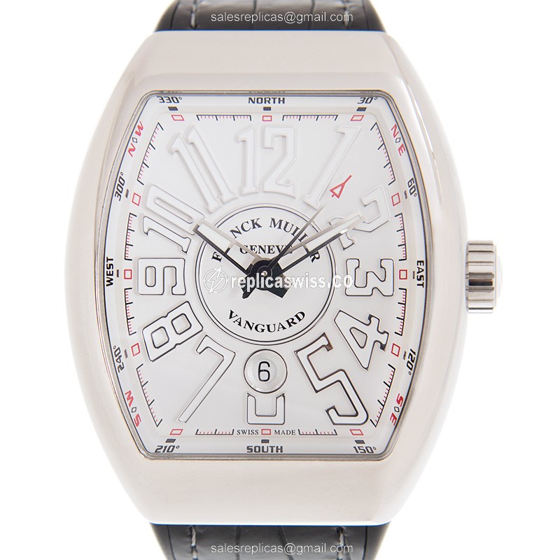 Franck Muller V 45 SC DT AC.BC VANGUARD Automatic Stainless Steel