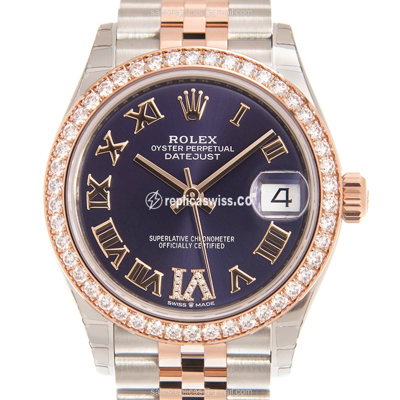 Rolex 278381RBR-0020 LADY DATEJUST Automatic 18kt Rose Magic & Diamond