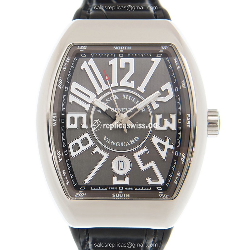 Franck Muller V 41 SC DT (AC.TT) VANGUARD Automatic Stainless Steel