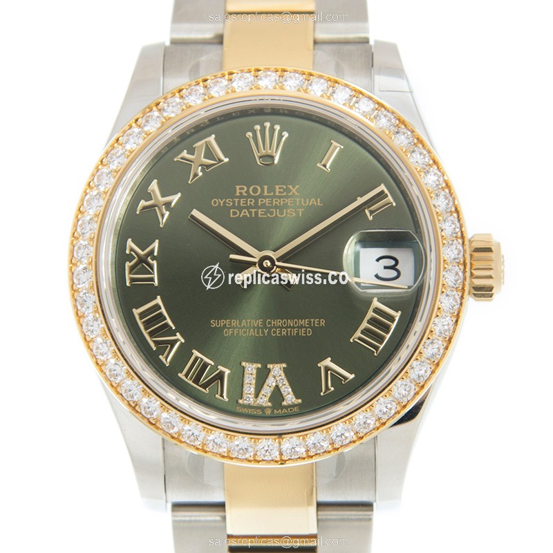Rolex 278383RBR-0015 DATEJUST Automatic 18kt Gold & Diamond & Steel
