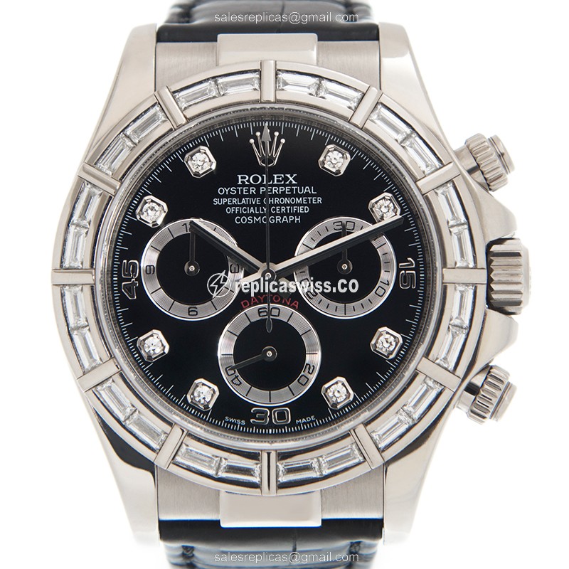 Rolex 116589BR DAYTONA Automatic 18kt White Gold & Diamond
