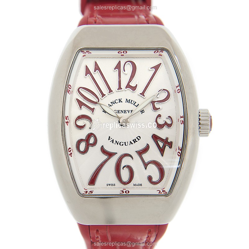 Franck Muller V 35 QZ (AC.RG) VANGUARD Quartz Stainless Steel