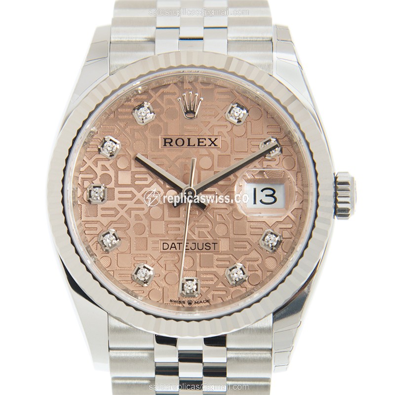 Rolex 126234 DATEJUST Automatic 18kt White Gold & Steel