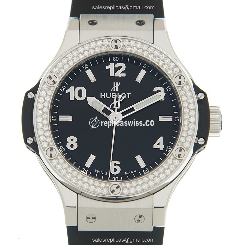 Hublot 361.SX.1270.RX.1104 BIG BANG Quartz Stainless Steel & Diamonds