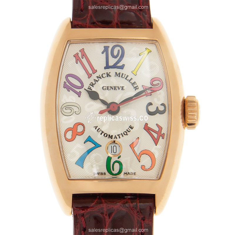 Franck Muller 1750 SC AT DT FO COL DRM (5N) CINTREE CURVEX Automatic 18kt Rose Gold