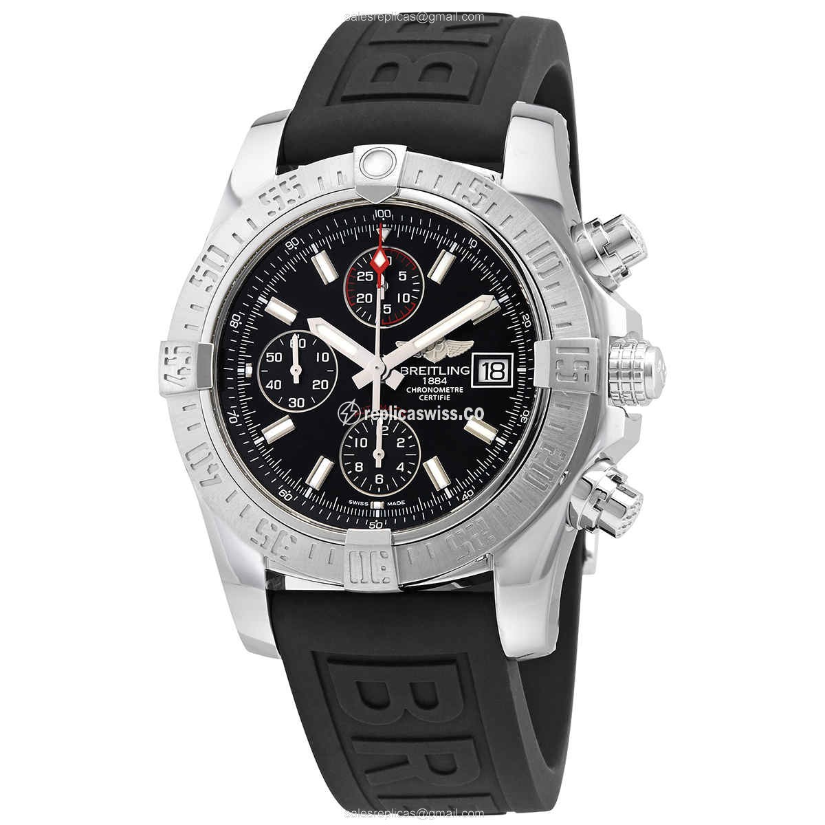 Breitling A13381111B1S2 AVENGER II Automatic Stainless Steel