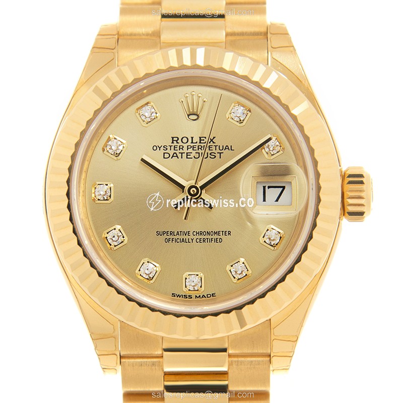 Rolex 279178-0017 LADY DATEJUST Automatic 18kt Yellow Gold