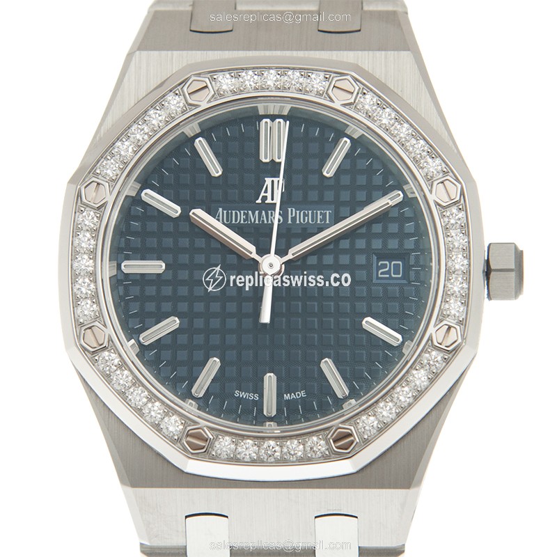 Audemars Piguet 77351ST.ZZ.1261ST.01 ROYAL OAK Automatic Stainless Steel & Diamonds