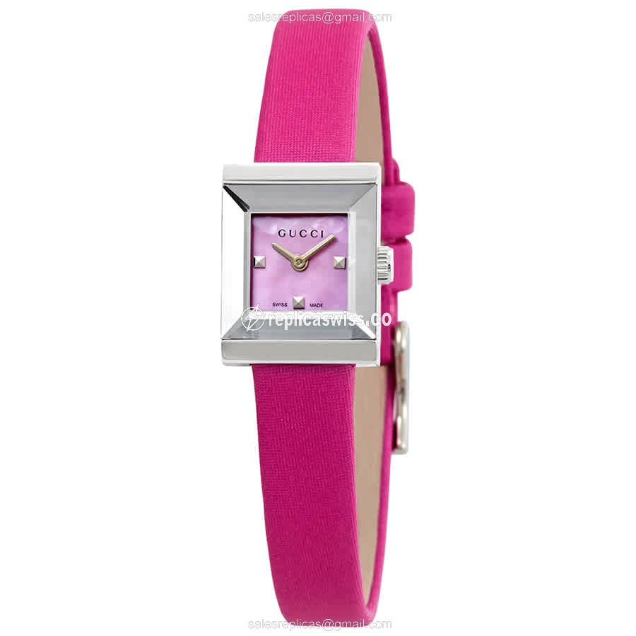 Gucci YA128533 G-FRAME Quartz Stainless Steel