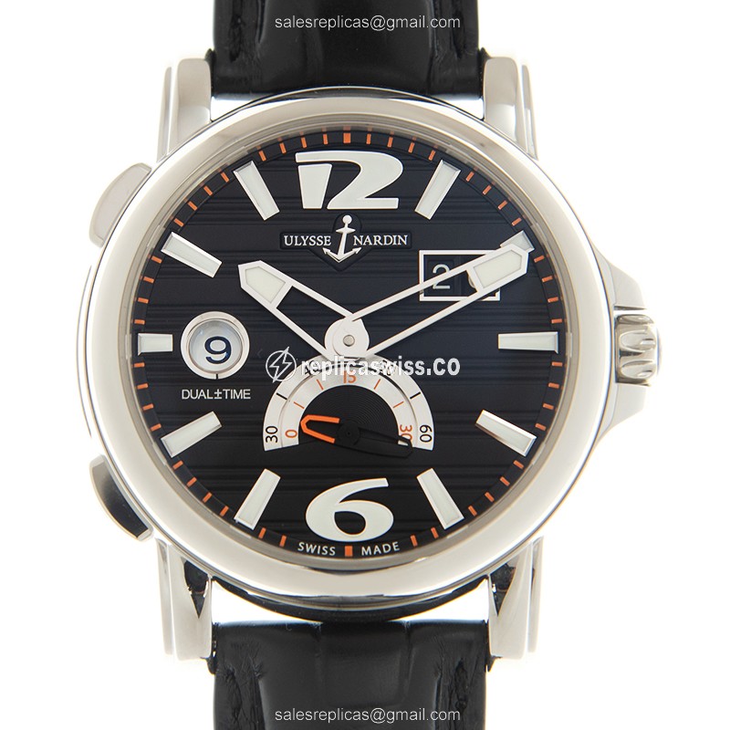 Ulysse Nardin 243-55/62 DUAL TIME Automatic Stainless Steel