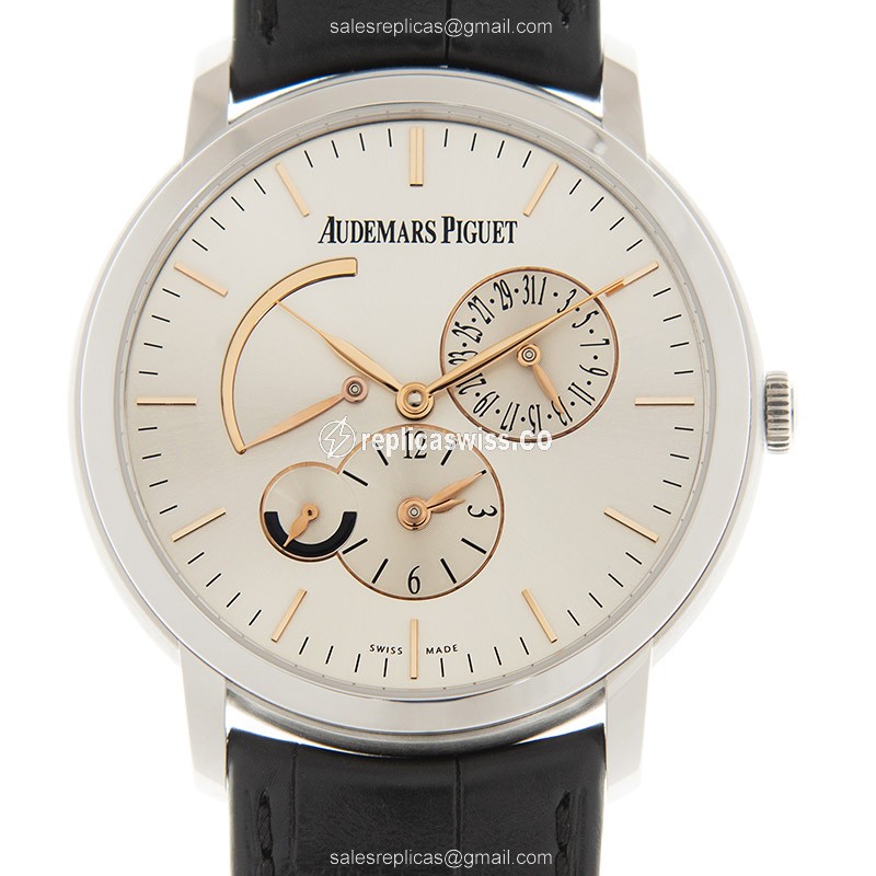 Audemars Piguet 26380BC.OO.D002CR.01 JULES AUDEMARS Automatic 18kt White Gold