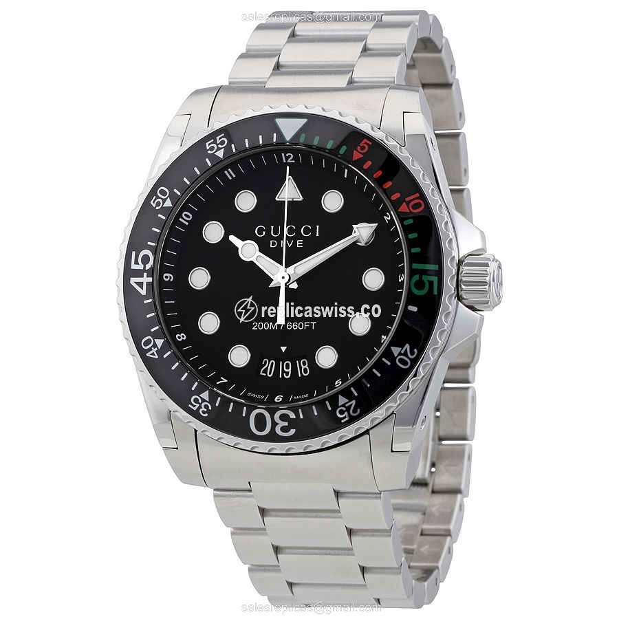 Gucci YA136208 DIVERS Automatic Stainless Steel