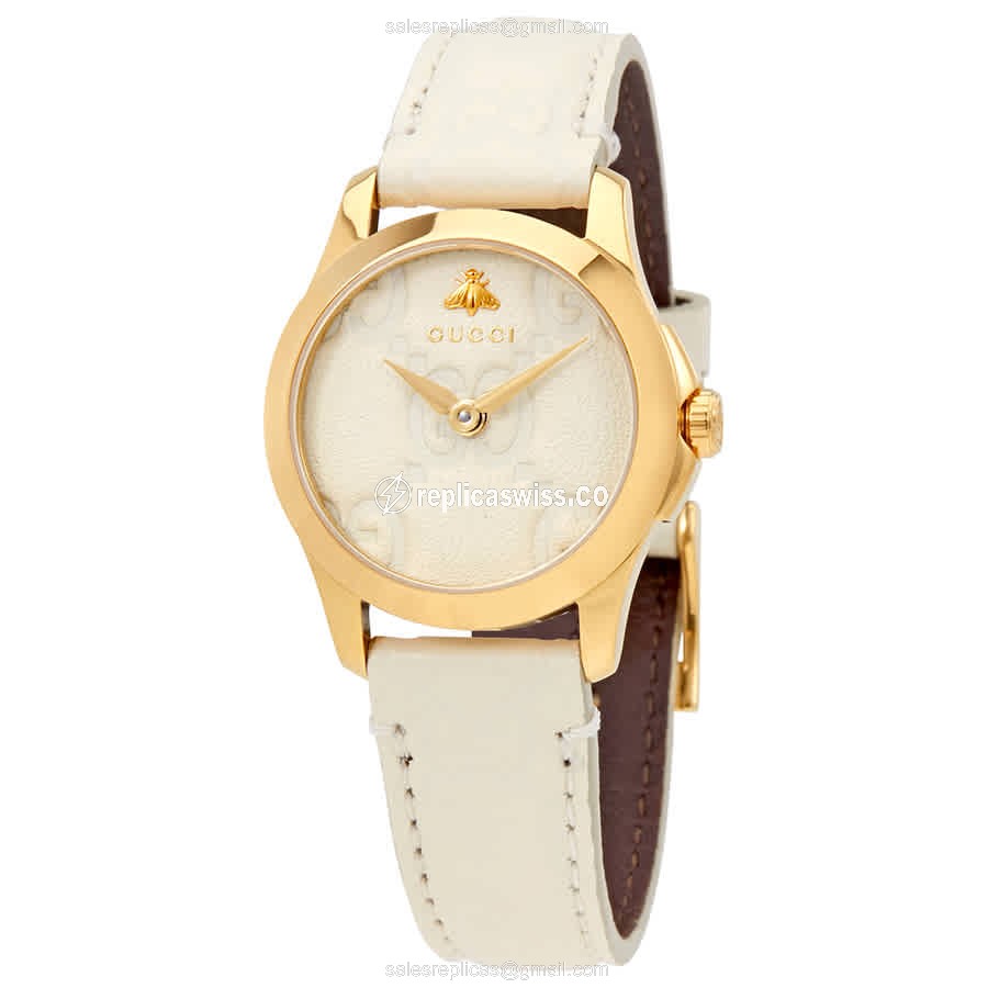 Gucci YA126580 G-TIMELESS Quartz PVD Gold