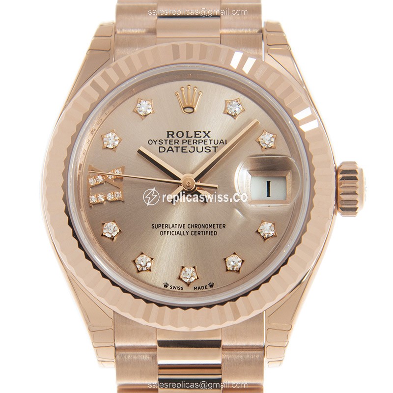 Rolex 279175-0005 LADY DATEJUST Automatic 18kt Rose Gold