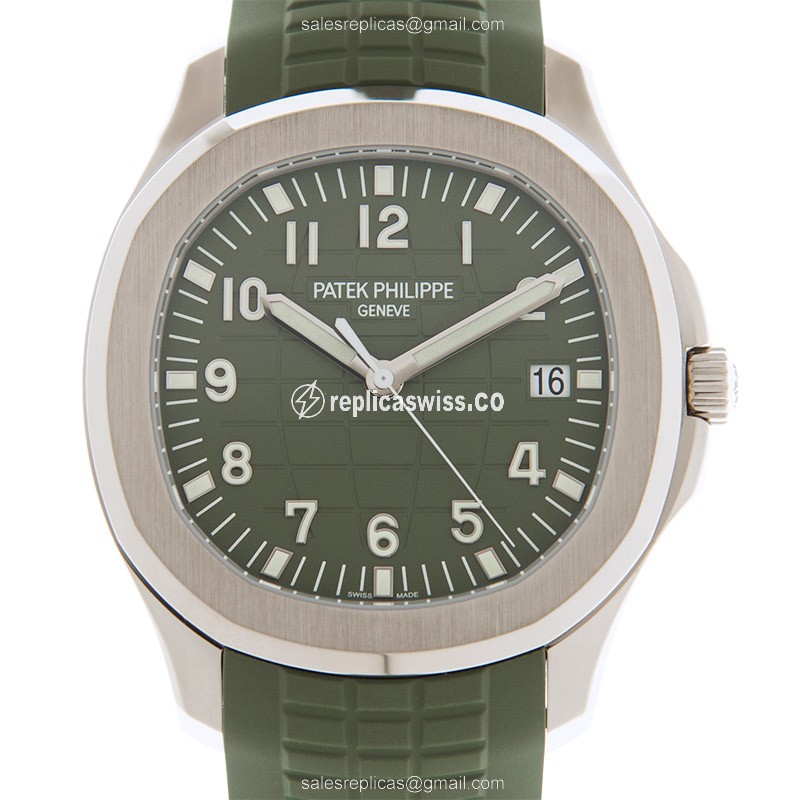 Patek Philippe 5168G-010 AQUANAUT Automatic 18kt White Gold