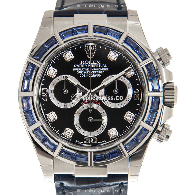 Rolex 116589SACI DAYTONA Automatic 18kt White Gold & Sapphire