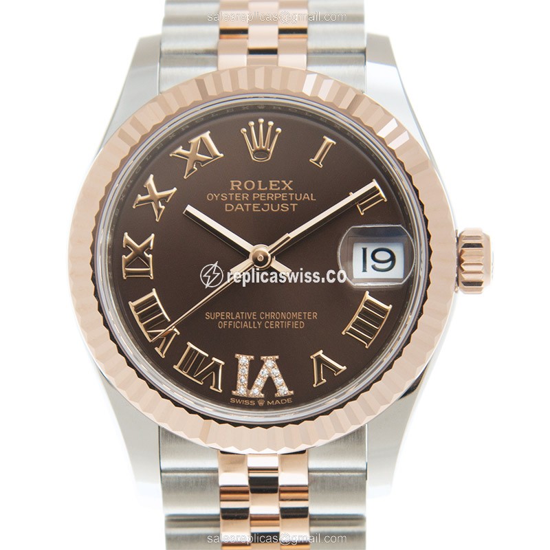 Rolex 278271-0004 DATEJUST Automatic 18kt Rose Gold & Steel