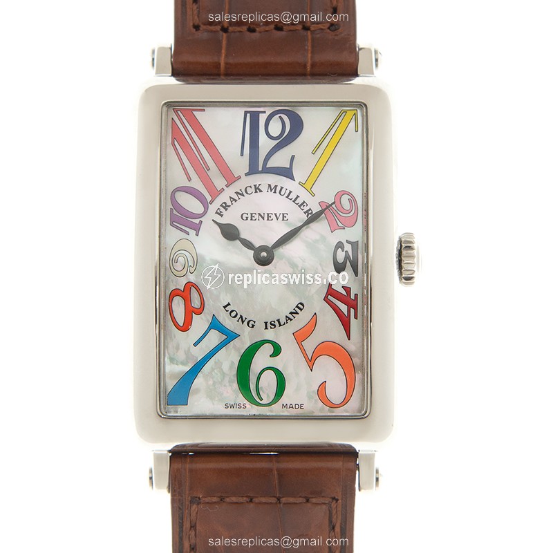Franck Muller 952 QZ COL DRM MOP (AC) LONG ISLAND Quartz Stainless Steel