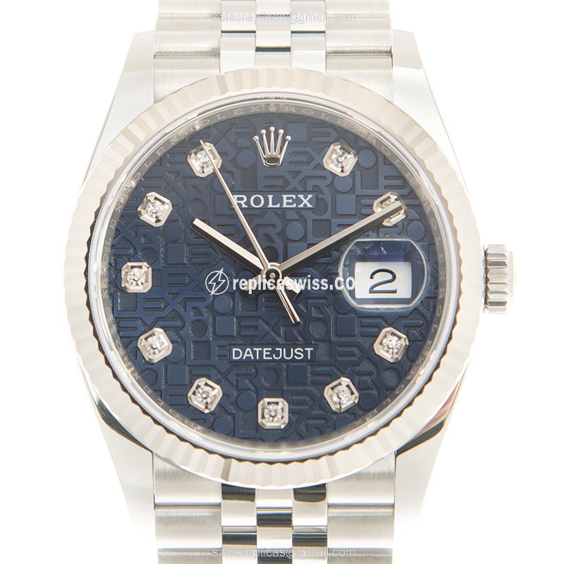 Rolex 126234-0011 DATEJUST Automatic 18kt White Gold & Steel