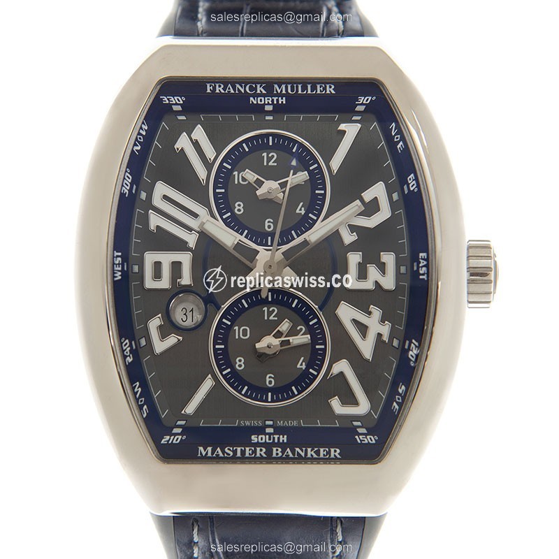 Franck Muller V 45 MB SC DT (AC.BU) VANGUARD Automatic Stainless Steel