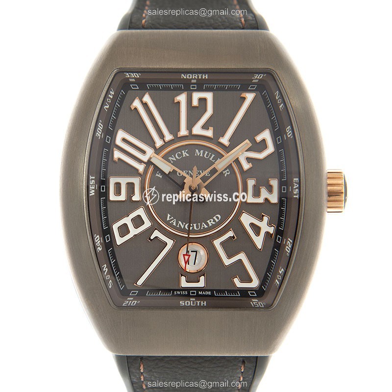 Franck Muller V 41 SC DT TT BR STG VANGUARD Automatic Stainless Steel