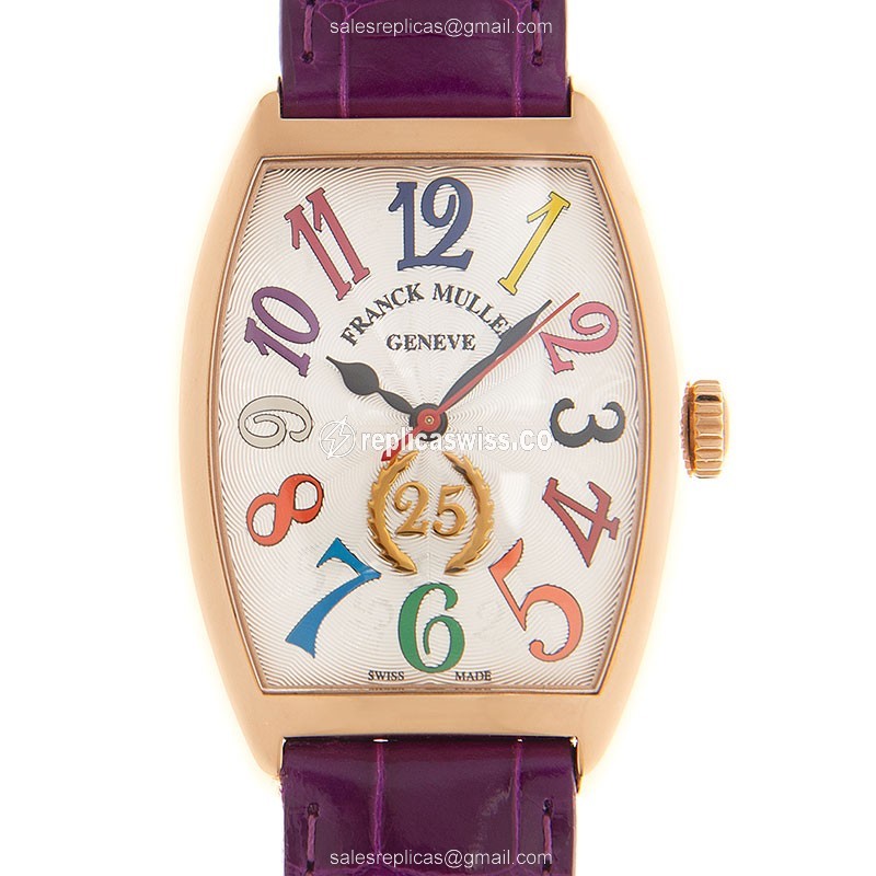 Franck Muller 2850 SC AT FO COL DRM 25TH LTD (5N) GENEVE Automatic 18kt Rose Gold
