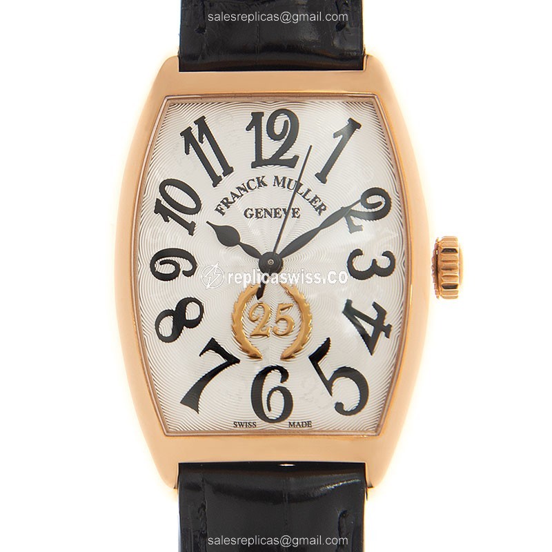Franck Muller 2850 SC AT FO 25TH LTD (5N) GENEVE Automatic 18kt Rose Gold