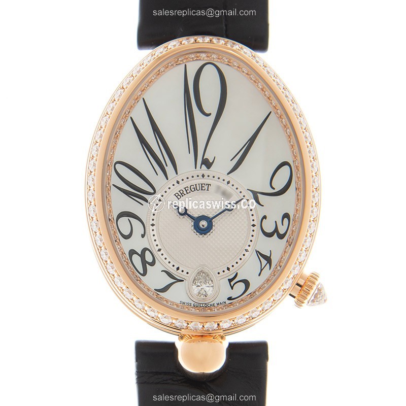 Breguet 8918BR/58/964/D00D/3L REINE DE NAPLES Automatic 18kt Rose Gold