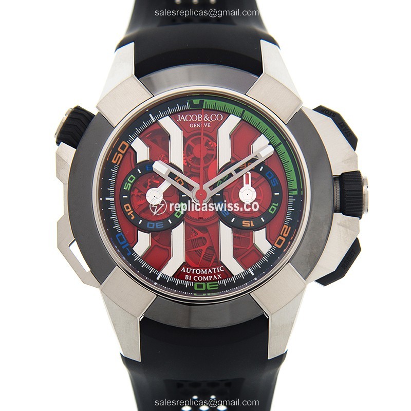 Jacob & Co 313.21.SB.BV.B HA4D EPIC X CHRONO Automatic Titanium
