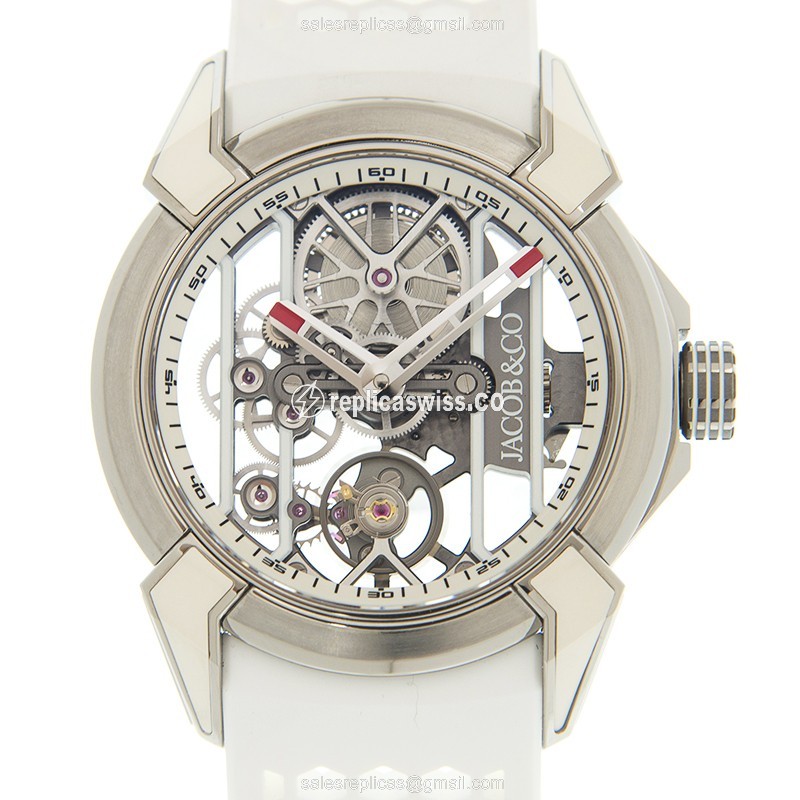 Jacob & Co EX100.20.WR.WB.ALB4A EPIC X Manual Wind Titanium