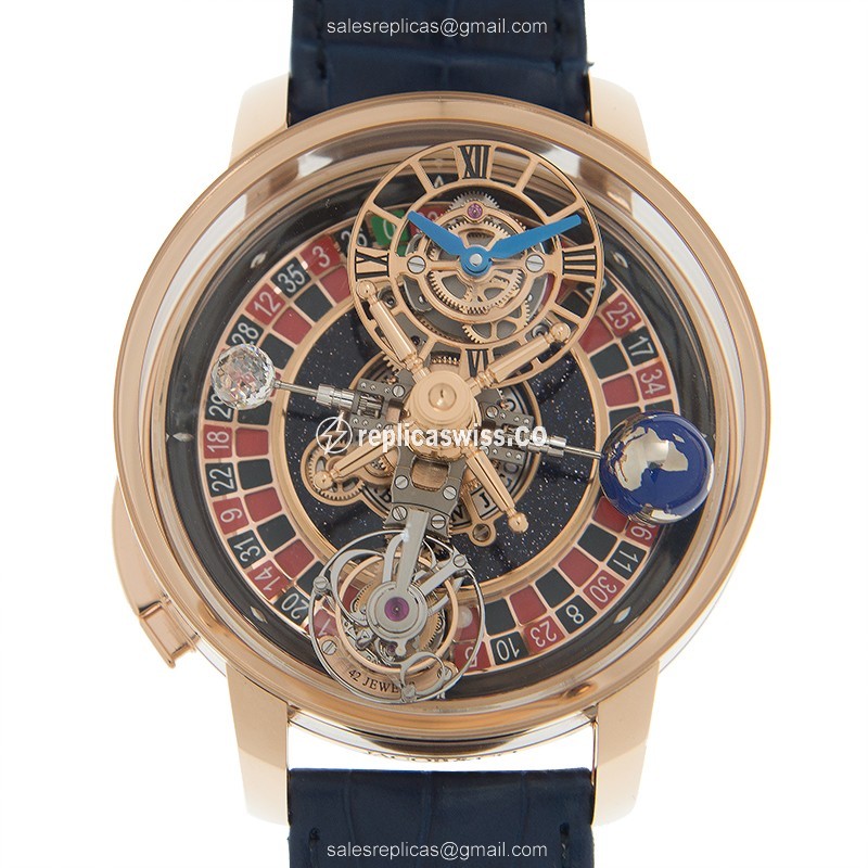 Jacob & Co AT160.40.AB.AB.ABALA ASTRONOMIA Manual Wind 18kt Rose Gold