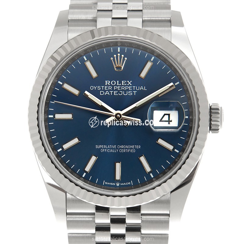 Rolex 126234-0017 DATEJUST Automatic 18kt White Gold & Steel