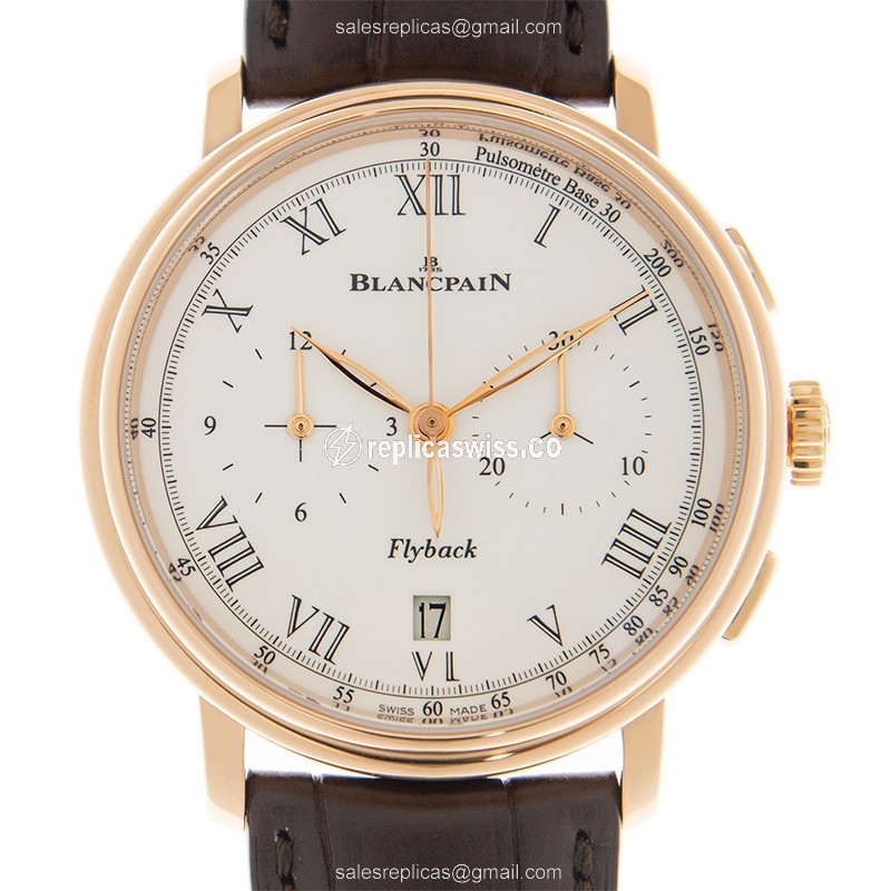 Blancpain 6680F-3631-55B CLASSIC Automatic 18kt Rose Gold