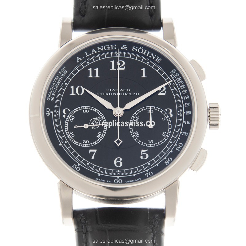 A Lange & Sohne 414.028 1815 CHRONOGRAPH Automatic 18kt White Gold