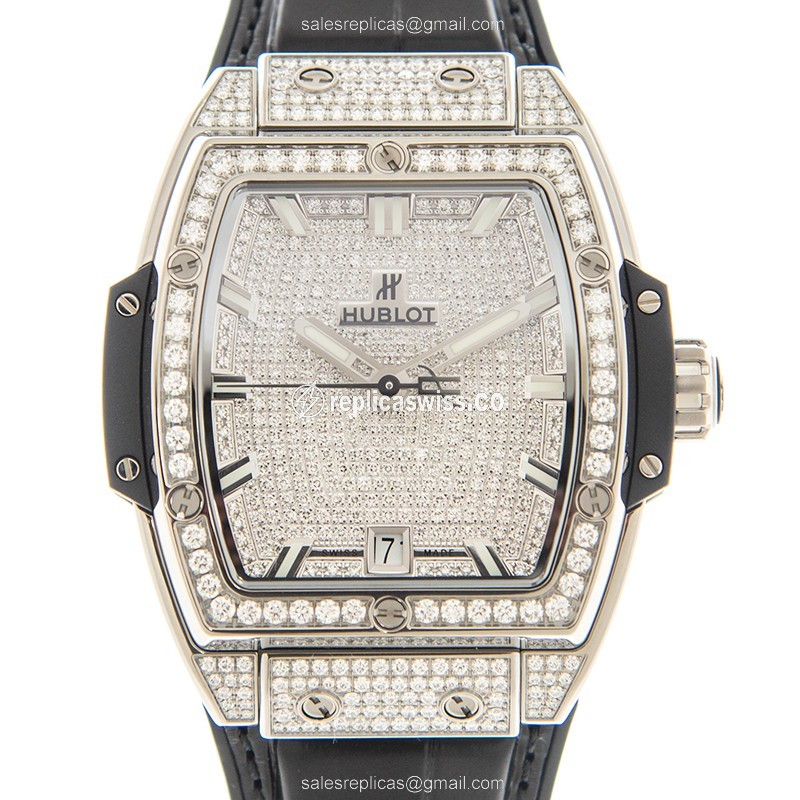 Hublot 665.NX.9010.LR.1604 SPIRIT OF BIG BANG Automatic Titanium & Diamond